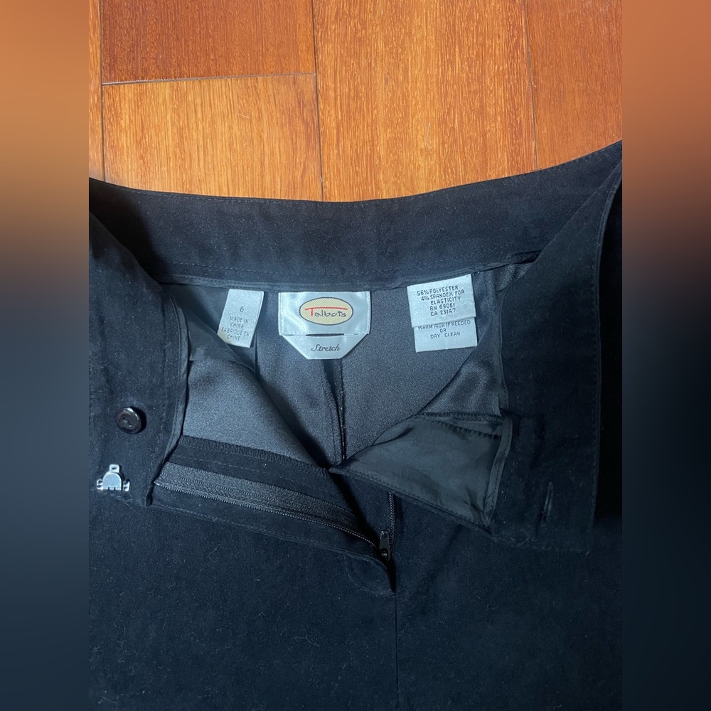 Vintage Suede-like Talbots Pant - Picture 7 of 9